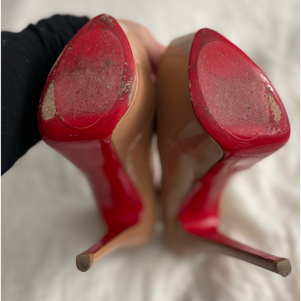 Christian Louboutin - Highness 160 Patent Leather Pumps - Picture 9 of 11